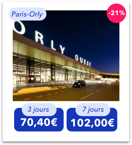 Soldes : parking Orly