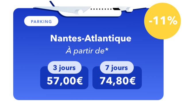 Prix du parking à Nantes