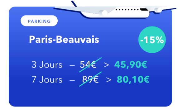 Prix du parking à Beauvais