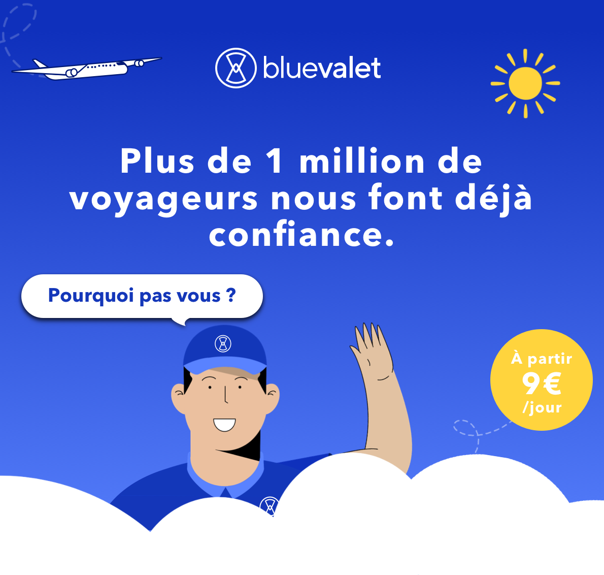1 million de voyageurs nous font déjà confiance !