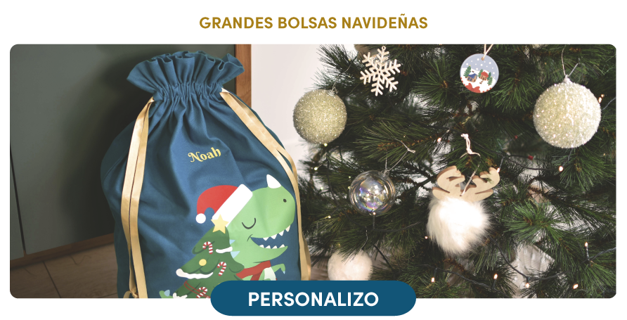 Grandes bolsas de Navidad