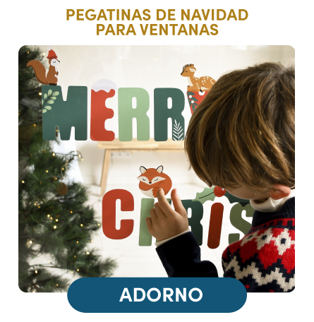 Pegatinas de navidad para ventanas