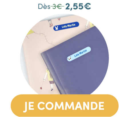Étiquettes autocollantes