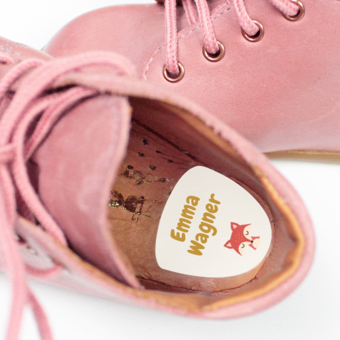 KLEBEETIKETTEN FÜR SCHUHE