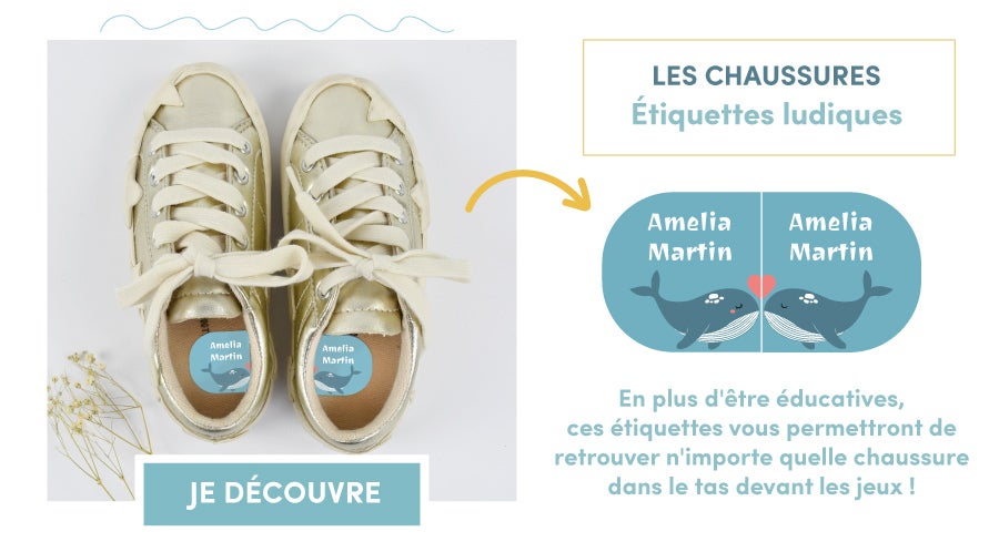 Etiquettes chaussures