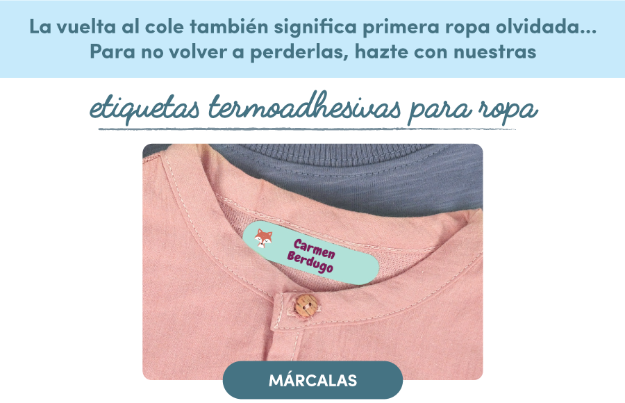 etiquetas termoadhesivas para ropa