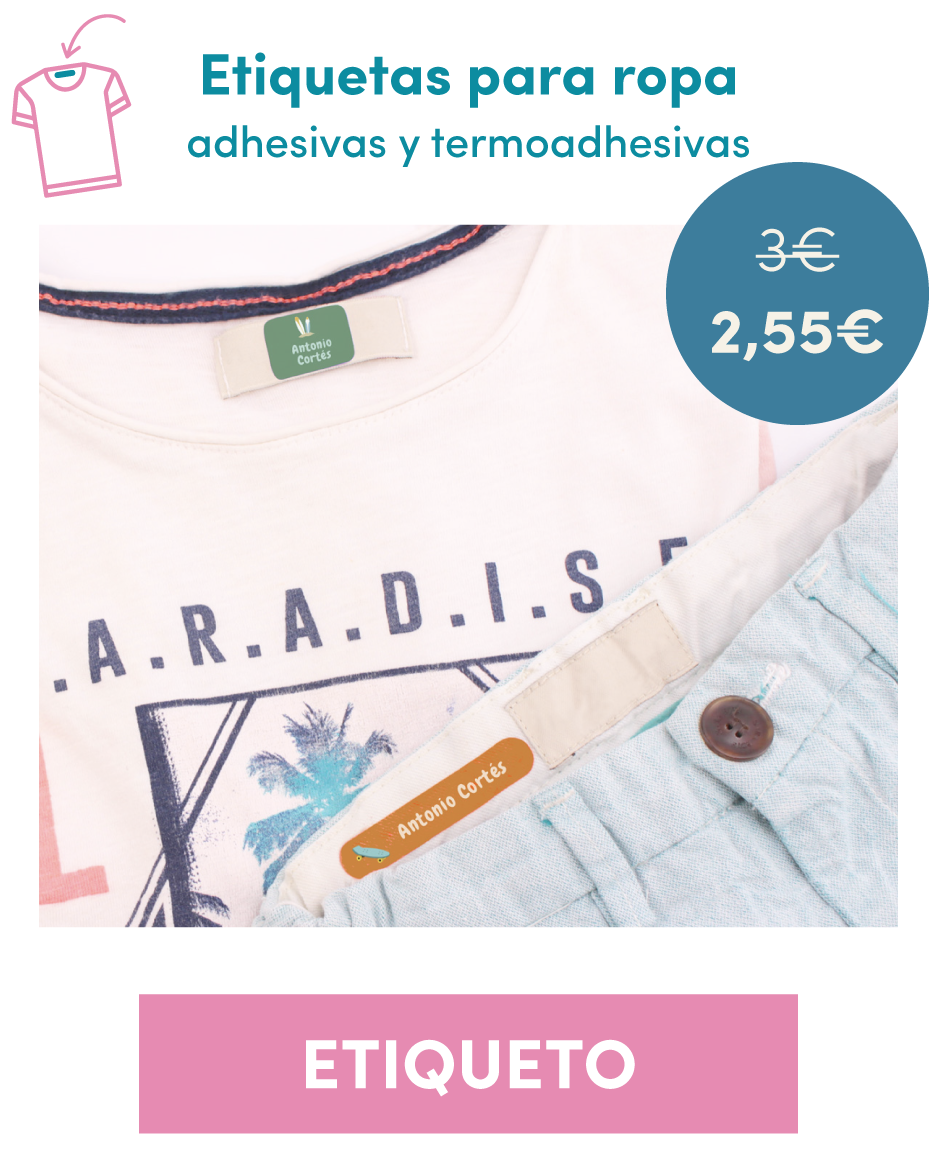 etiquetas para ropa