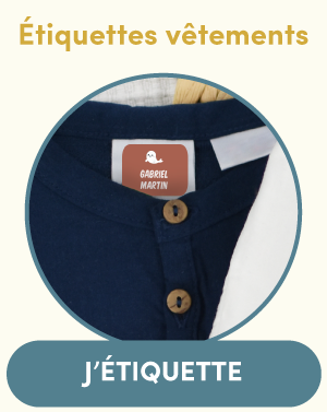 étiquettes vêtements