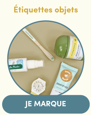 étiquettes objets