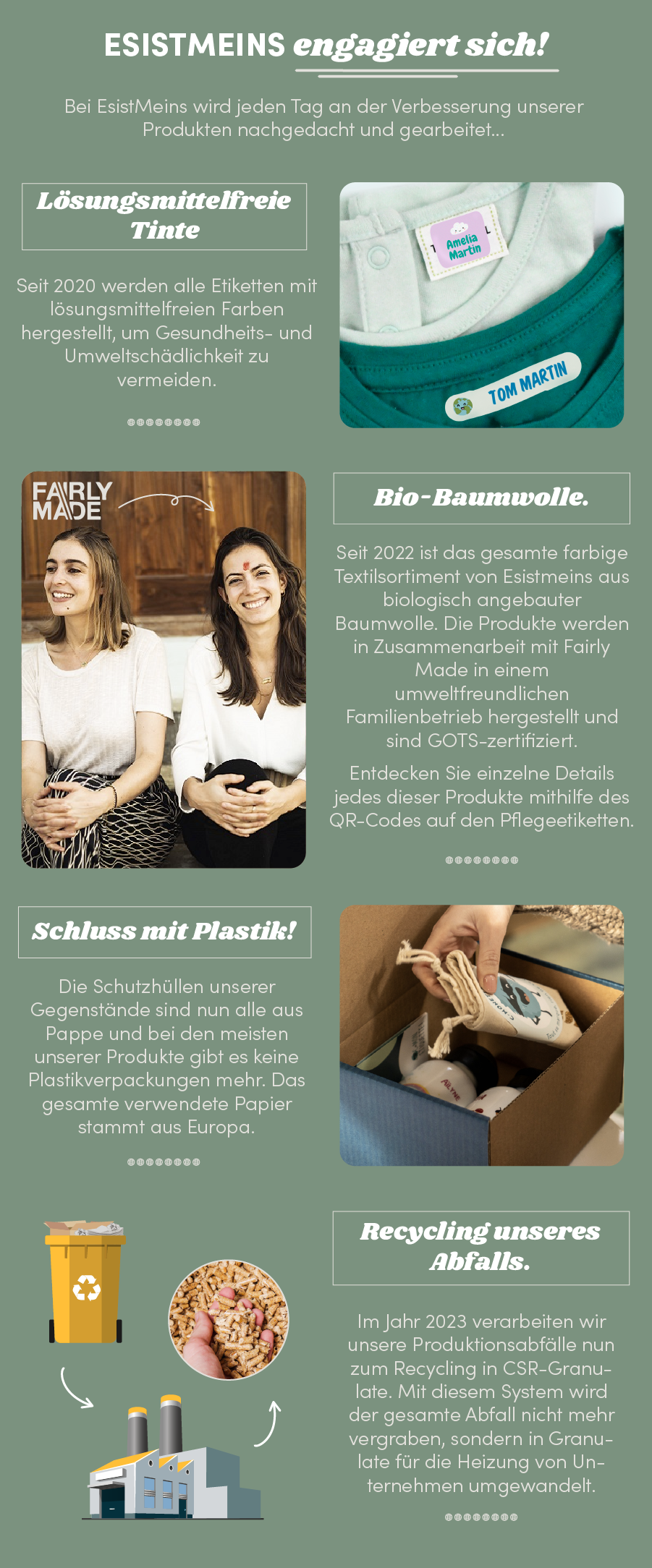 Unsere Verpflichtungen
