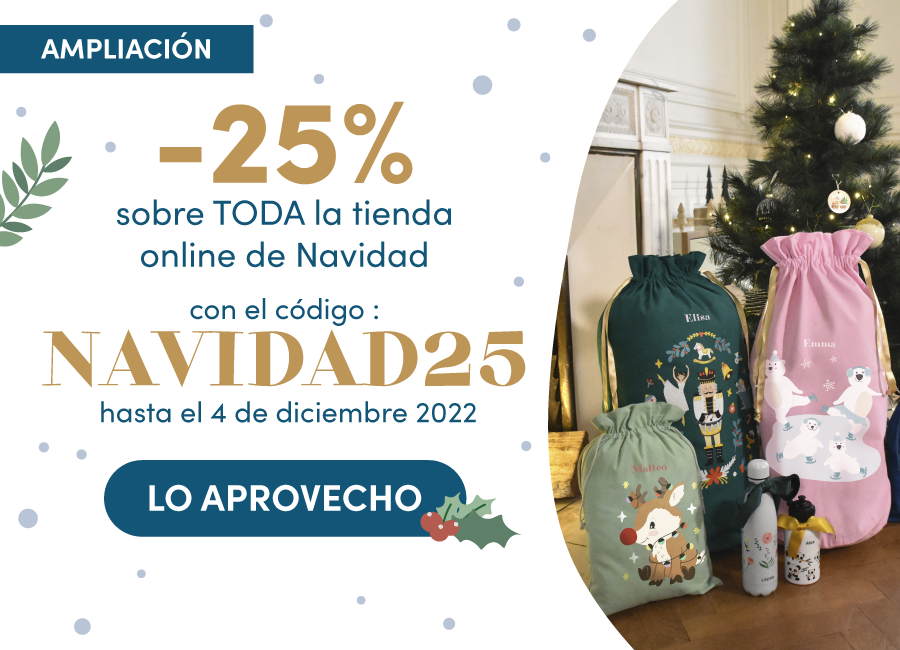 -25% sobre toda la tienda online de Navidad