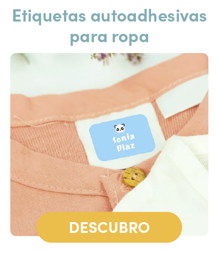 ETIQUETAS ADHESIVAS PARA ROPA