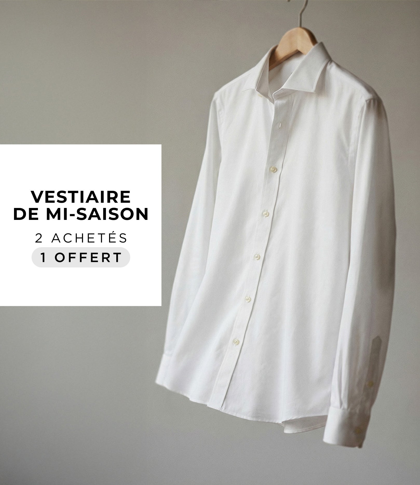 2 ACHETÉS = 1 OFFERT