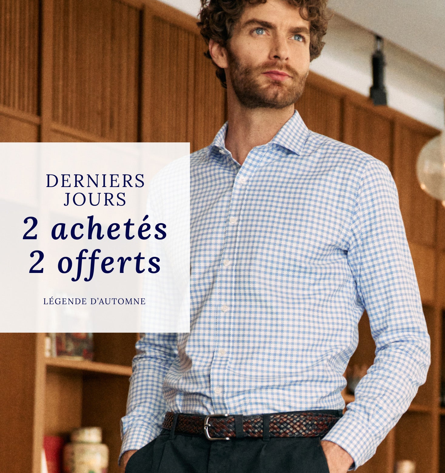 Offre Black-Friday - Café Coton - 3 chemises pour 99€