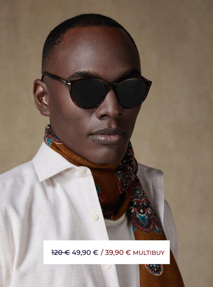 Chemise cintrée casual en flanelle sable