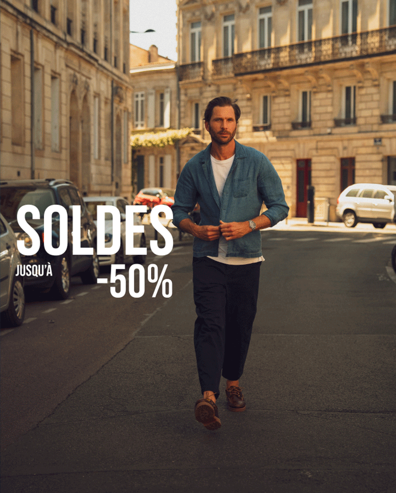 Soldes jusqu'à -50%