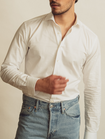 Chemises blanches - Soldes - Café Coton