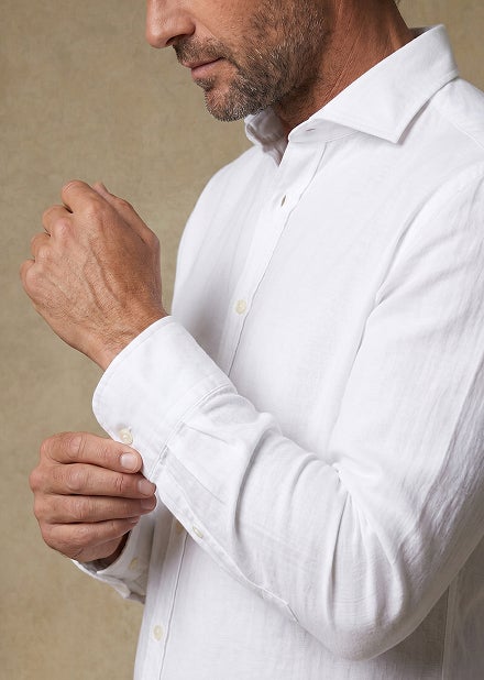 Chemises blanches homme
