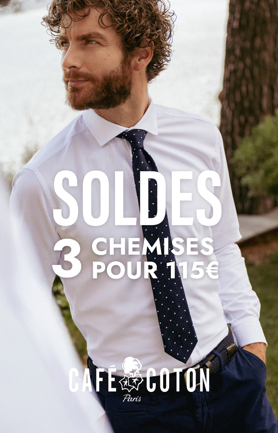 SOLDES - 3 CHEMISES POUR 115€