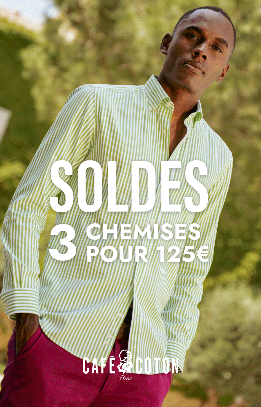SOLDES - 3 CHEMISES POUR 125€