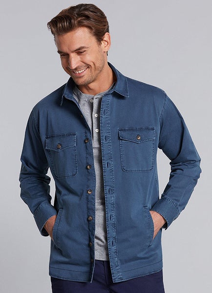 SURCHEMISE EN GABARDINE