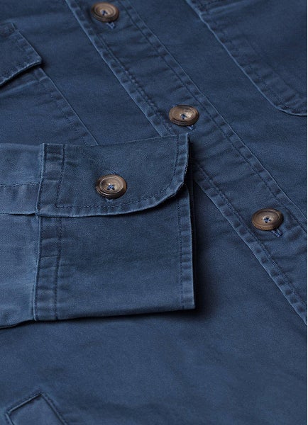 SURCHEMISE EN GABARDINE