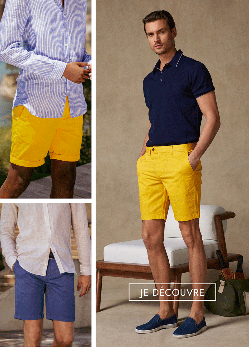 BERMUDAS CAFÉ COTON 