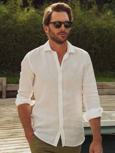 Chemises en lin - Soldes Café Coton