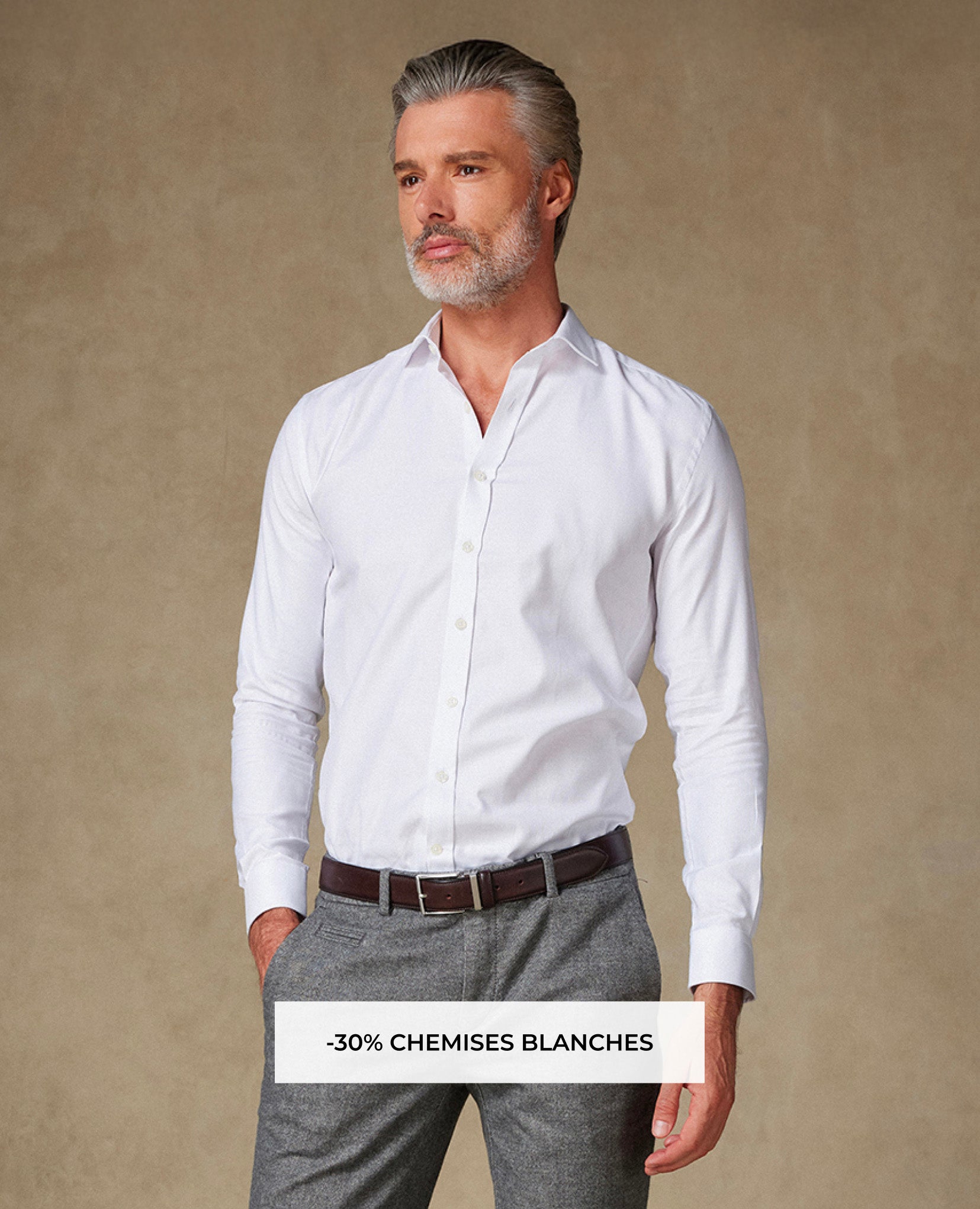 -30% SUR LES CHEMISES BLANCHES
