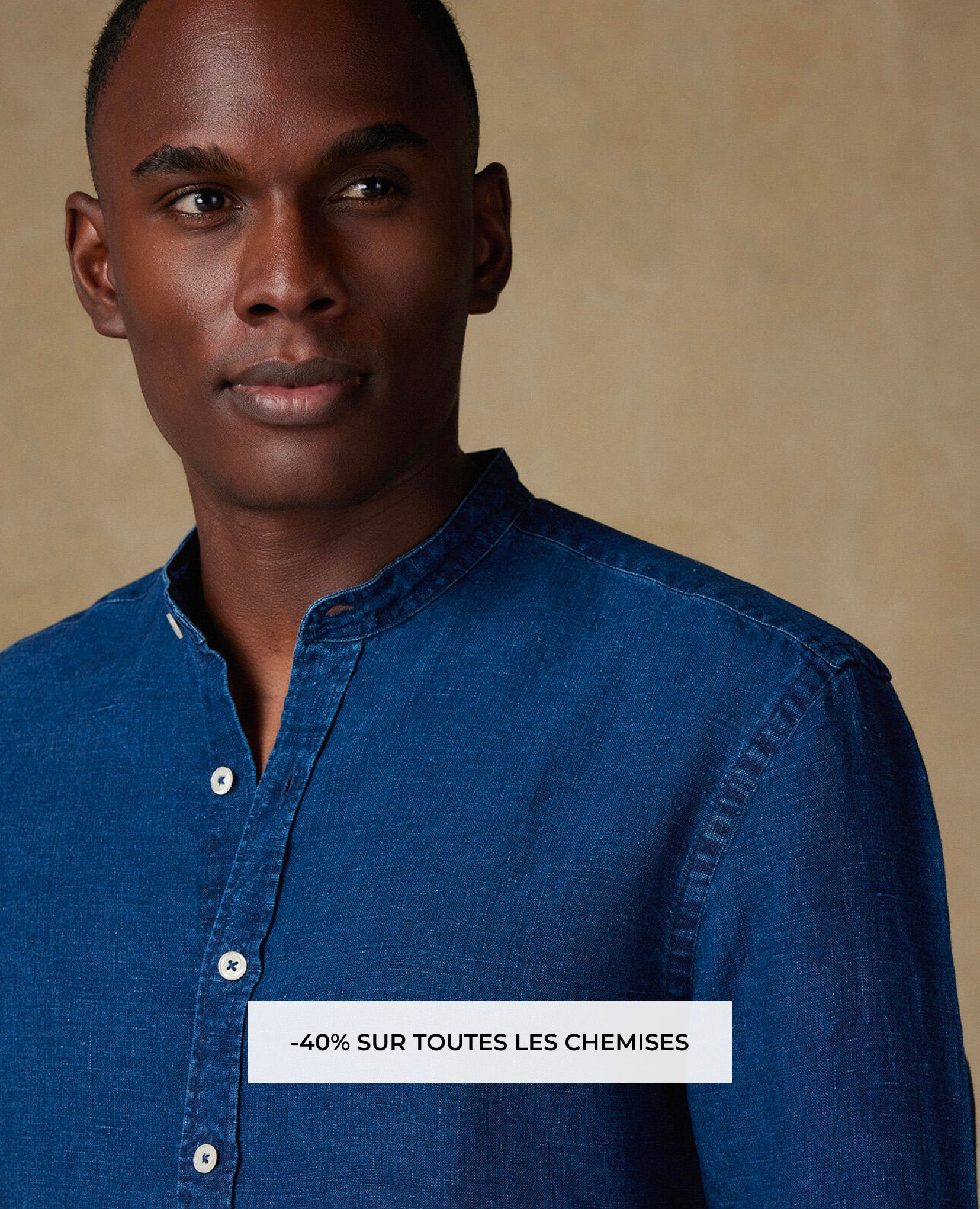 -40% SUR TOUTES LES CHEMISES
