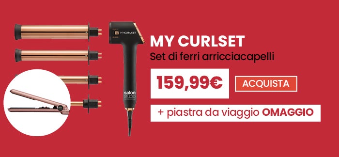 Acquista l'arricciacapelli e ti regaliamo la mini piastra