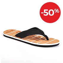 TONGS HOMME SEALINE NOIR