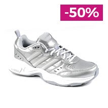BASKETS FEMME ARGENTÉ ADIDAS STRUTTER