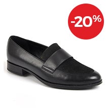 MOCASSINS BI-MATIÈRES FEMME TIPO ALTO NOIR