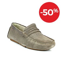 MOCASSINS HOMME SEALINE GRIS