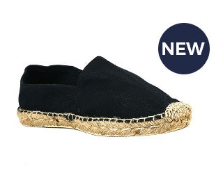 ESPADRILLES HOMME NOIR