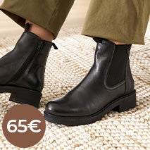 BOOTS FEMME TIPO ALTO NOIR