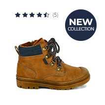 BOTTINES FOURRÉES GARÇON CAMEL STYLE MONTAGNE OUTSHOES