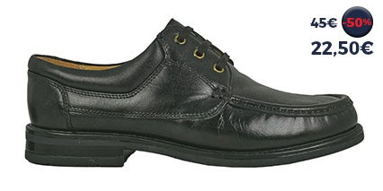 DERBIES HOMME PERFECTA NOIR