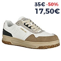BASKETS BASSES HOMME BLANC SEMELLE RECYCLÉE STREET LIFE