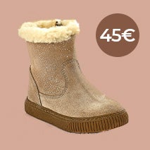 BOTTINES EFFET PAILLETÉ TIPO ALTO BEIGE