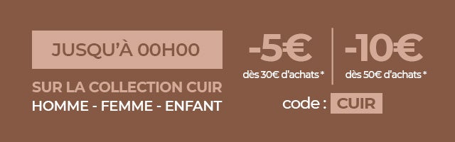 -5€ ou -10€ dès 30€ ou 50€ d'achats avec le code DAY1015 jusqu'à 00h00