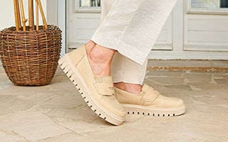 MOCASSINS FEMME SCALINA BEIGE
