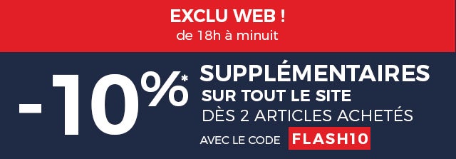 Les soldes : jusqu'à -50%*