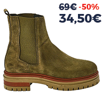 CHELSEA BOOTS FEMME EN CUIR CAMEL TIPO ALTO