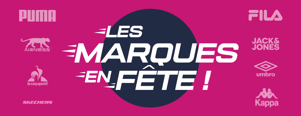 Les marques en fête : jusqu'à -50%*