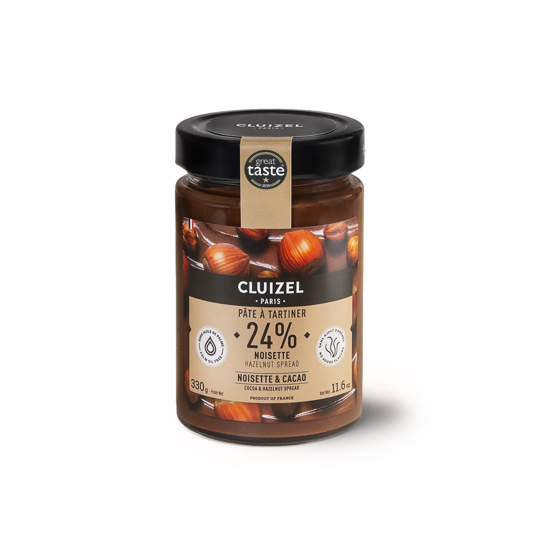 Pâte à tartiner noisette & cacao CLUIZEL