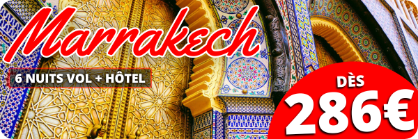 Marrakech dès 286€