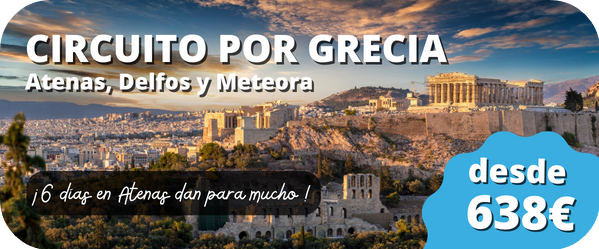 Circuito por Grecia desde 638€