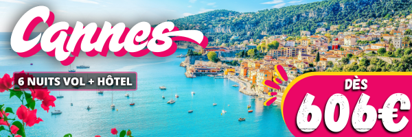 Cannes dès 606€